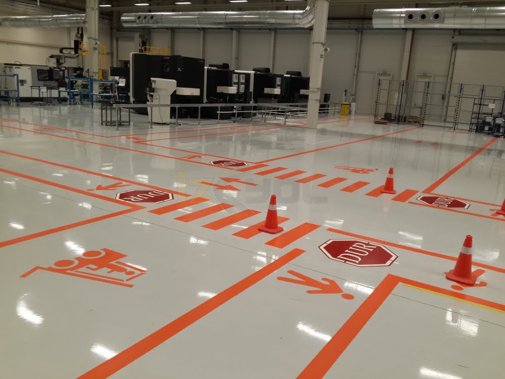 Fabrika Yol Çizgisi Standartları 